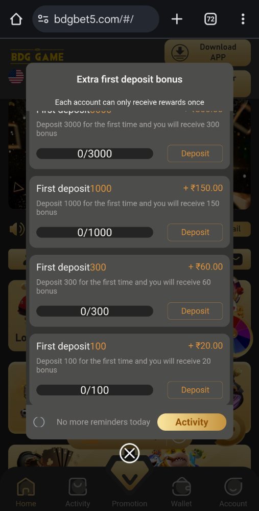 BDG Game Invite Code