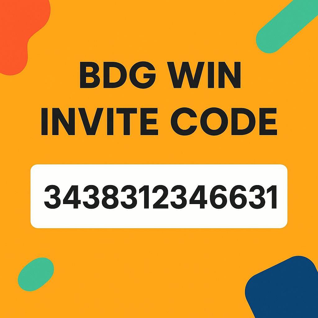 BDG Win Invite Code Today